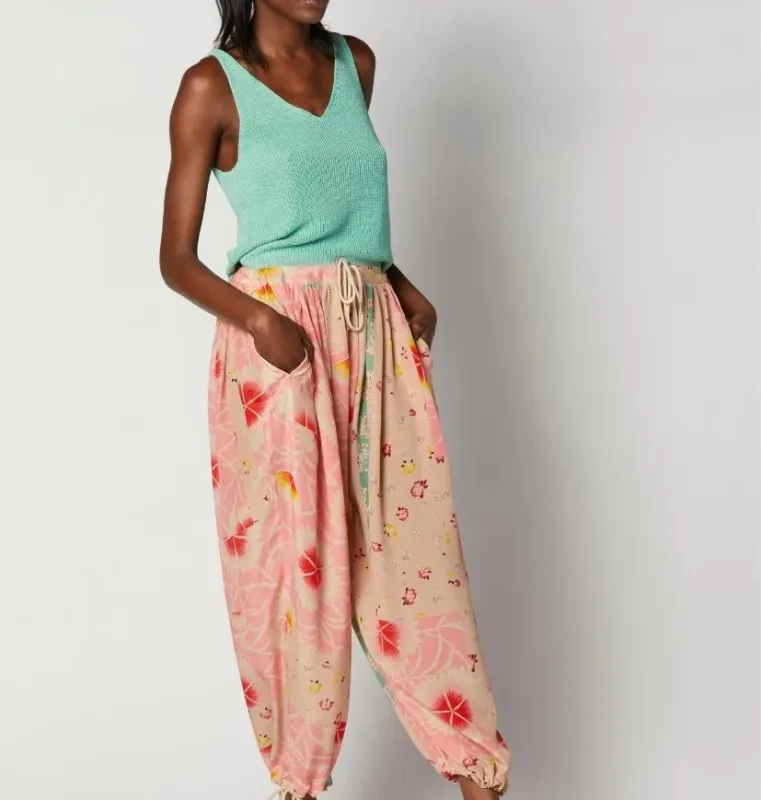 haut-lin-femme-vert-menthe-made-in-France-Master-of-Linen-col-V-cotes-perlees